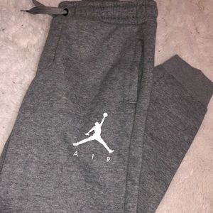 Grey Jordan Sweatpants for Boys